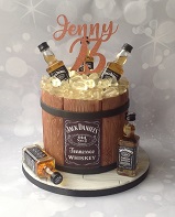 Whisky Barrel cake